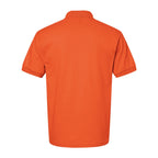 Gildan Unisex DryBlend® Polo Embroidery - Orange - Back
