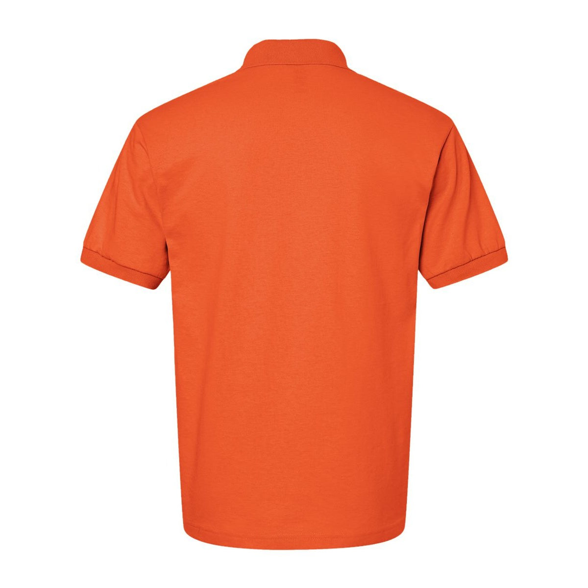 Gildan Unisex DryBlend® Polo Embroidery - Orange - Back