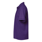 Gildan Unisex DryBlend® Polo Embroidery - Purple - Direct Side