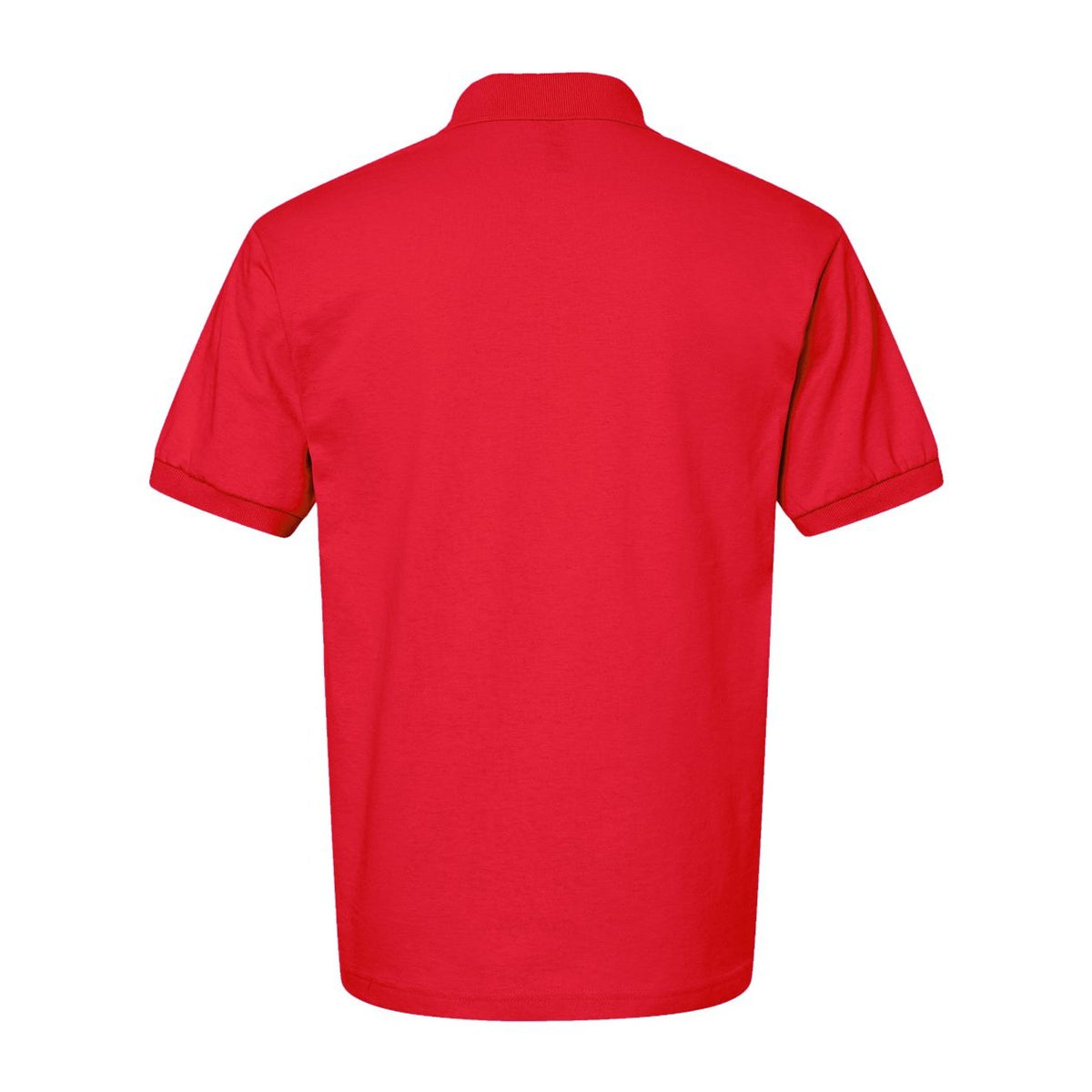 Gildan Unisex DryBlend® Polo Embroidery - Red - Back