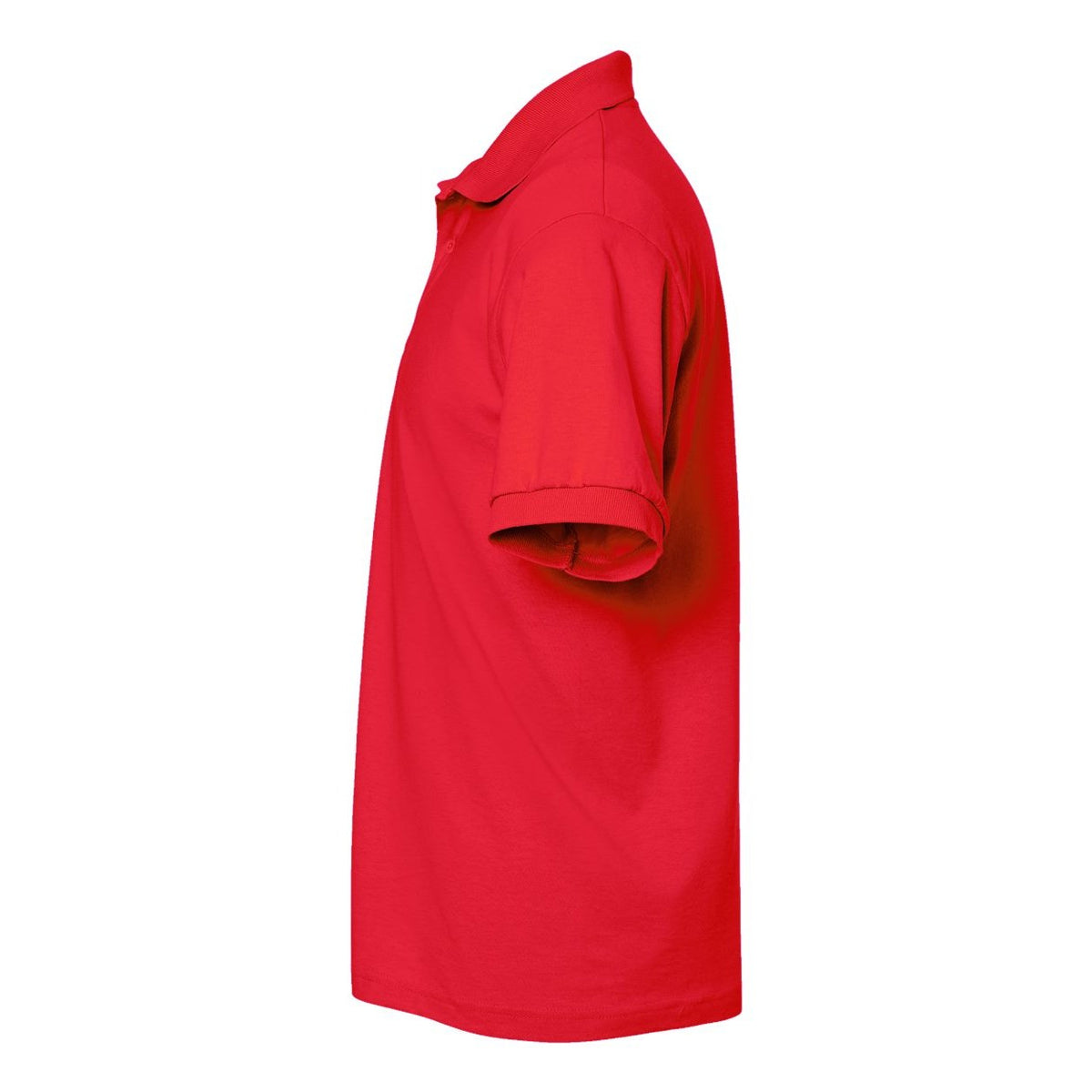 Gildan Unisex DryBlend® Polo Embroidery - Red - Direct Side