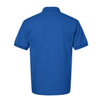 Gildan Unisex DryBlend® Polo Embroidery - Royal - Back