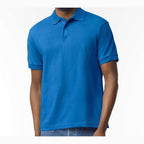 Gildan Unisex DryBlend® Polo Embroidery - Royal - On Model Front