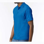 Gildan Unisex DryBlend® Polo Embroidery - Royal - On Model Side