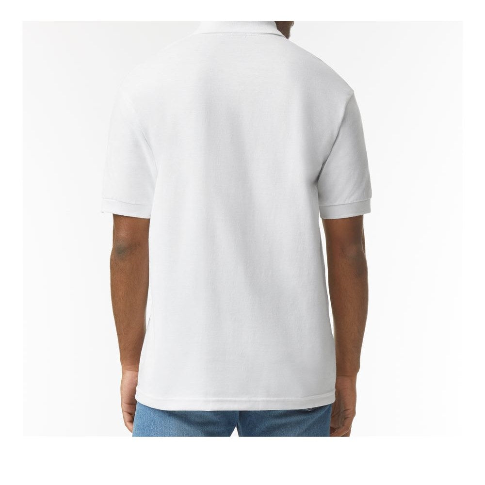 Gildan Unisex DryBlend® Polo Embroidery - White - On Model Back