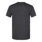Gildan Unisex Softstyle® CVC T-Shirt Full Color - Pitch Black Mist - Back