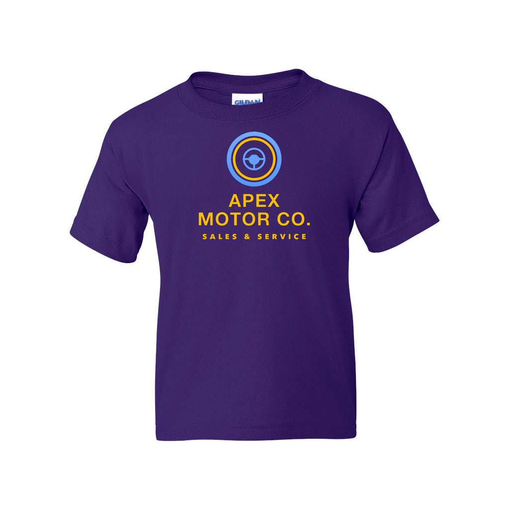 Gildan Youth DryBlend® T-Shirt Full Color - Purple - Front