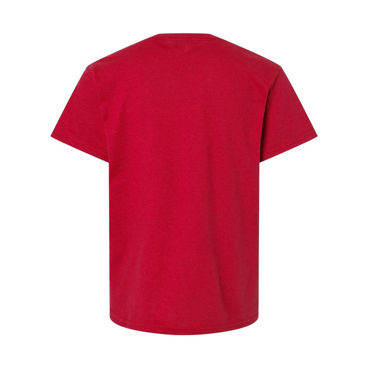 Gildan Youth DryBlend® T-Shirt Full Color - Red - Back