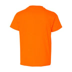 Gildan Youth DryBlend® T-Shirt Full Color - Safety Orange - Back