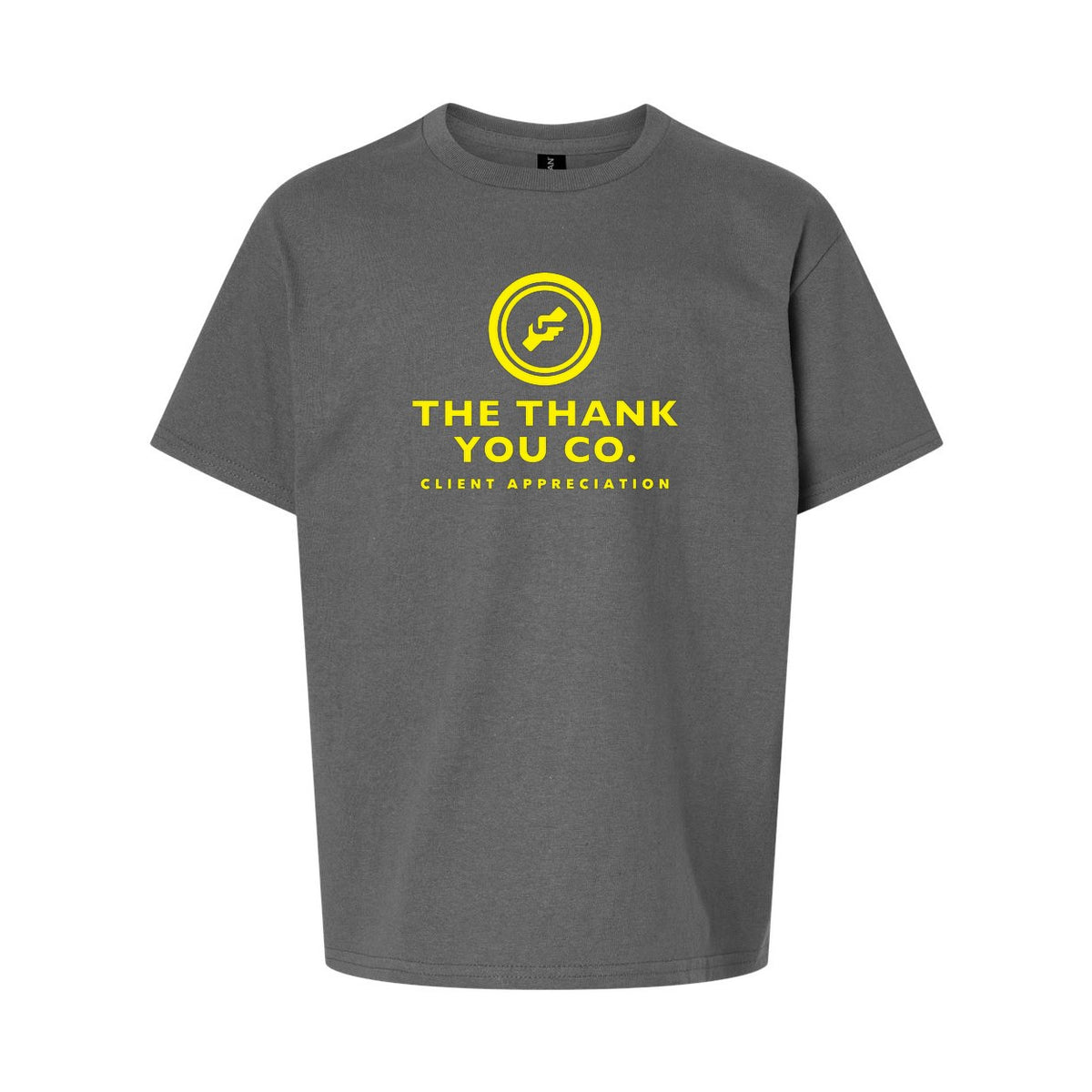 Gildan Youth Ultra Cotton® T-Shirt - Charcoal - Front