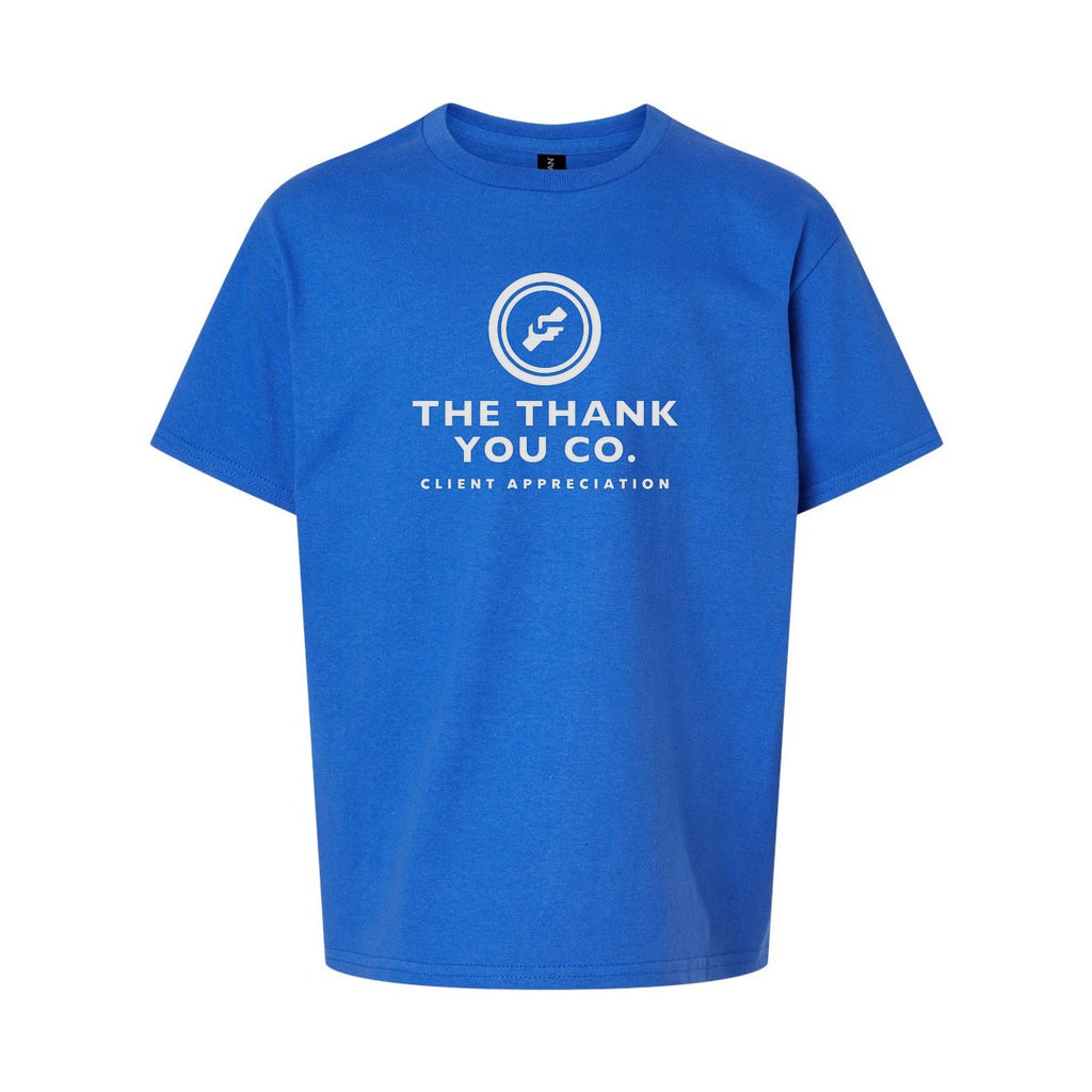 Gildan Youth Ultra Cotton® T-Shirt - Royal - Front