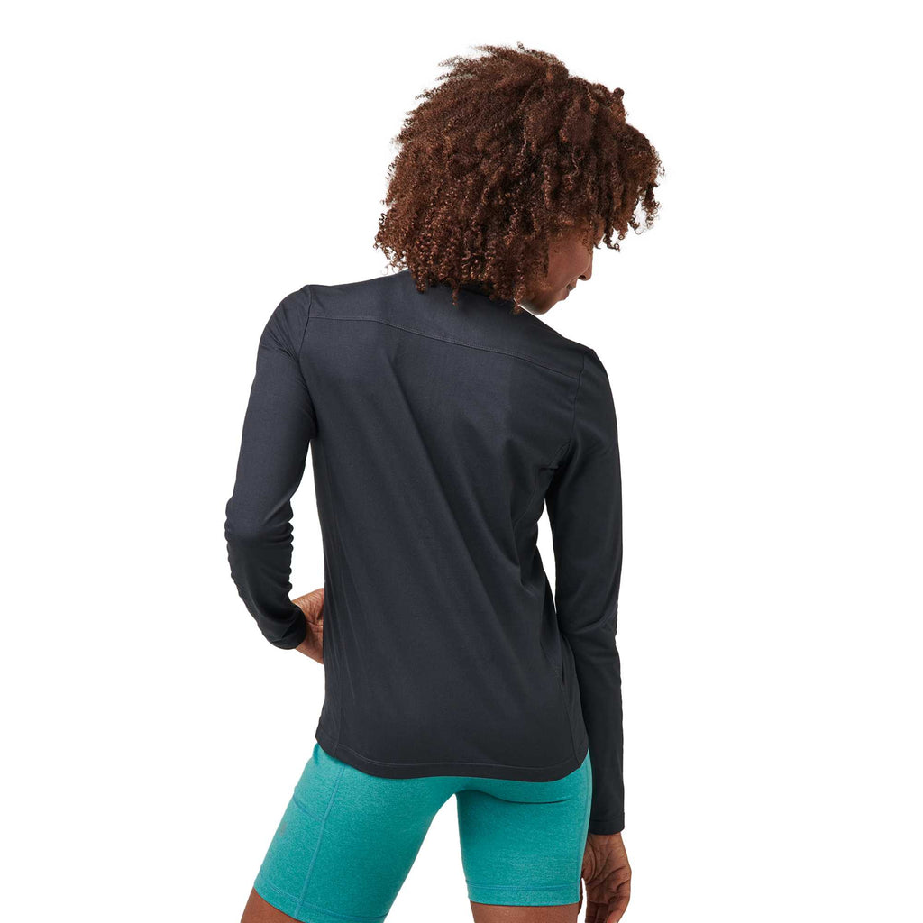 Greatness Wins Core Tech Full Zip for Women Embroidery - GW Black - Back 2