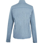 Greatness Wins Core Tech Full Zip for Women Embroidery - Superior Blue Heather - Back