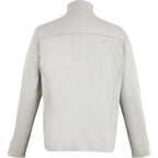 Greatness Wins Core Tech Quarter Zip for Men Embroidery - Ash Gray Heather - Back