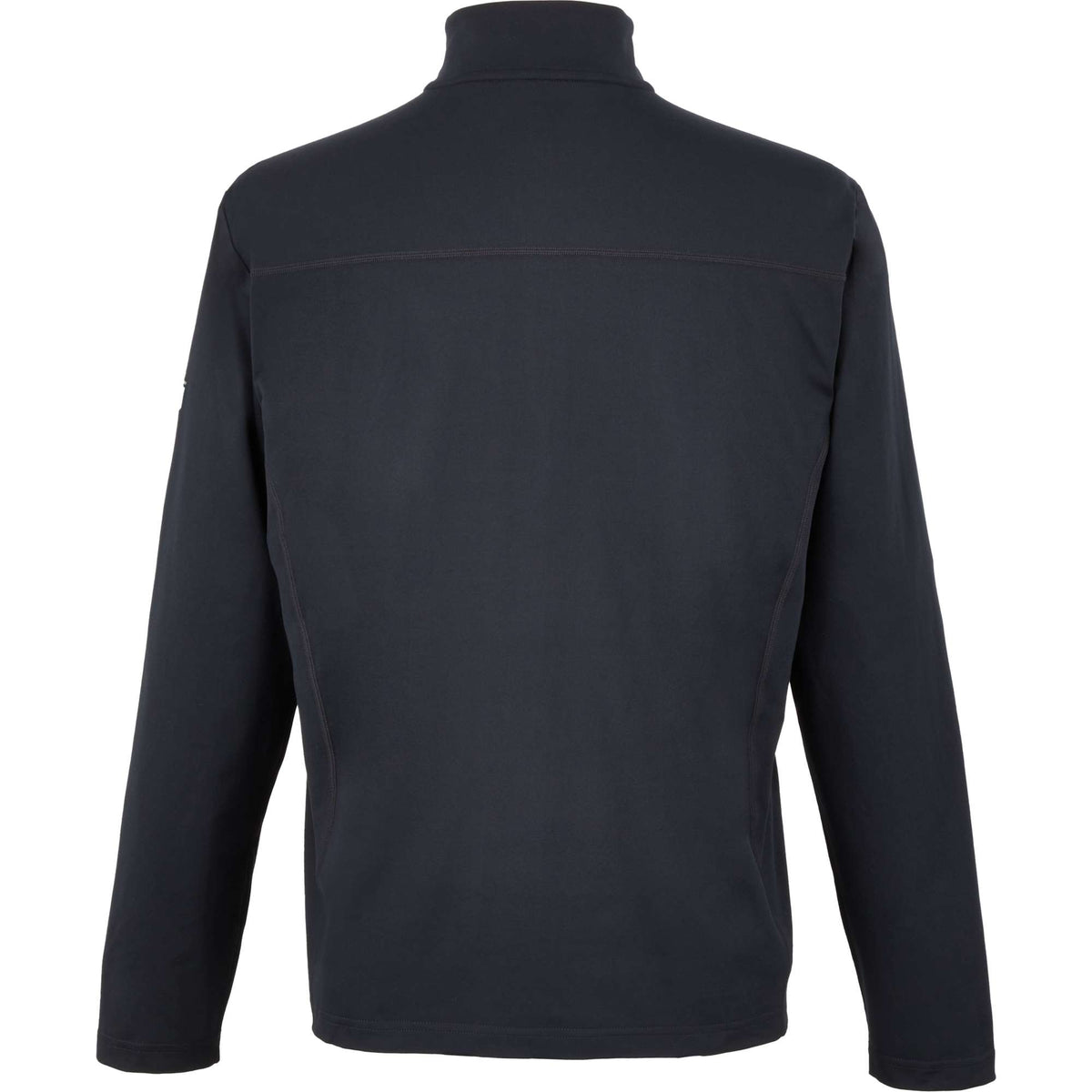 Greatness Wins Core Tech Quarter Zip for Men Embroidery - GW Black - Back