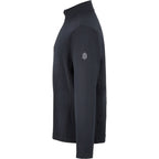 Greatness Wins Core Tech Quarter Zip for Men Embroidery - GW Black - Left Side