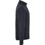 Greatness Wins Core Tech Quarter Zip for Men Embroidery - GW Black - Right Side