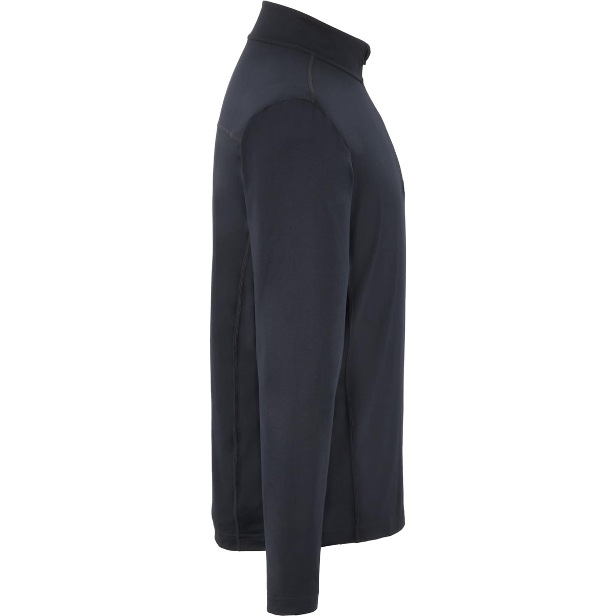 Greatness Wins Core Tech Quarter Zip for Men Embroidery - GW Black - Right Side