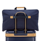 Hartmann Reserve Canvas Trifold Garment Bag Debossing - Midnight Navy - View 9