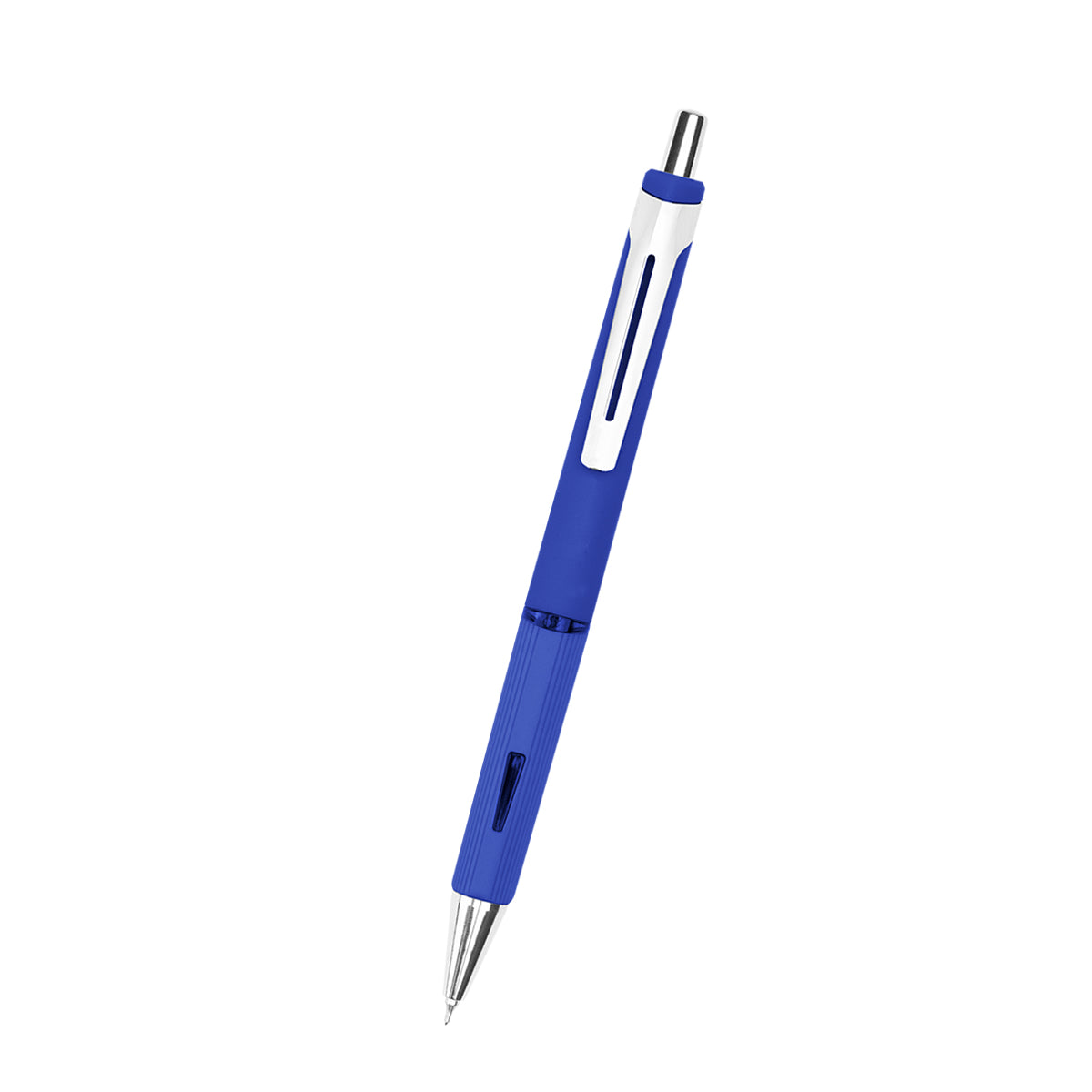 Hayes Gel Pen in Recycled ABS - Royal Blue - Front