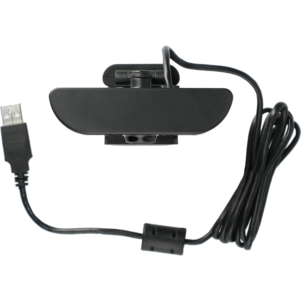 HD Webcam with Microphone, 1080p Full Color - Black - Top 2