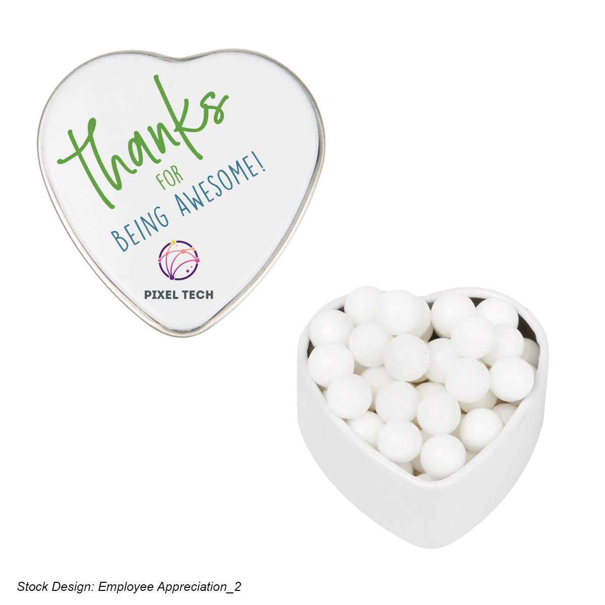 Heart Shaped Tin, Small - DirectPrint