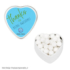 Heart Shaped Tin, Small - Label