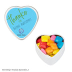 Heart Shaped Tin, Small - Label