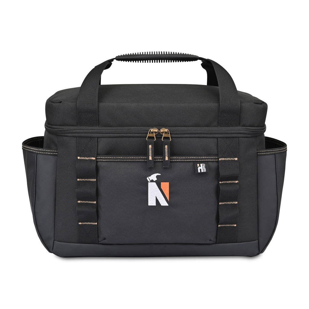 Heavy Duty XL Lunch Cooler for the Trades, 24 Cans Transfer - Black - View 1