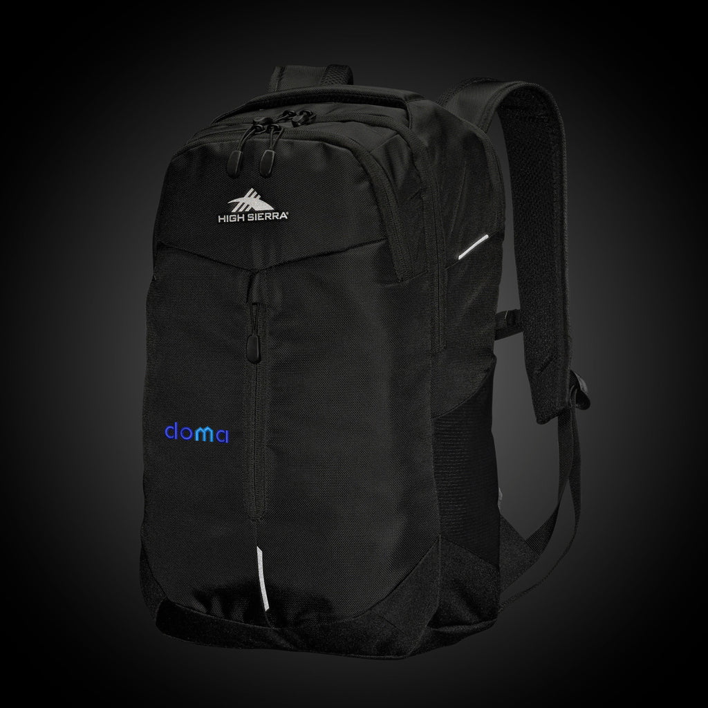 High Sierra Swerve Pro Laptop Backpack, 17 Inch Transfer - Black - View 3