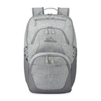 High Sierra Swoop SG Laptop Backpack with Cascading Pockets Embroidery - Silver Heather - View 1