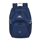 High Sierra Swoop SG Laptop Backpack with Cascading Pockets Embroidery - True Navy - View 1