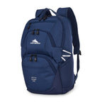 High Sierra Swoop SG Laptop Backpack with Cascading Pockets Embroidery - True Navy - View 4