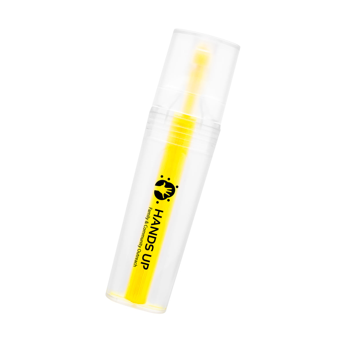 Highlighter in Recycled PET - Yellow - Pad Print