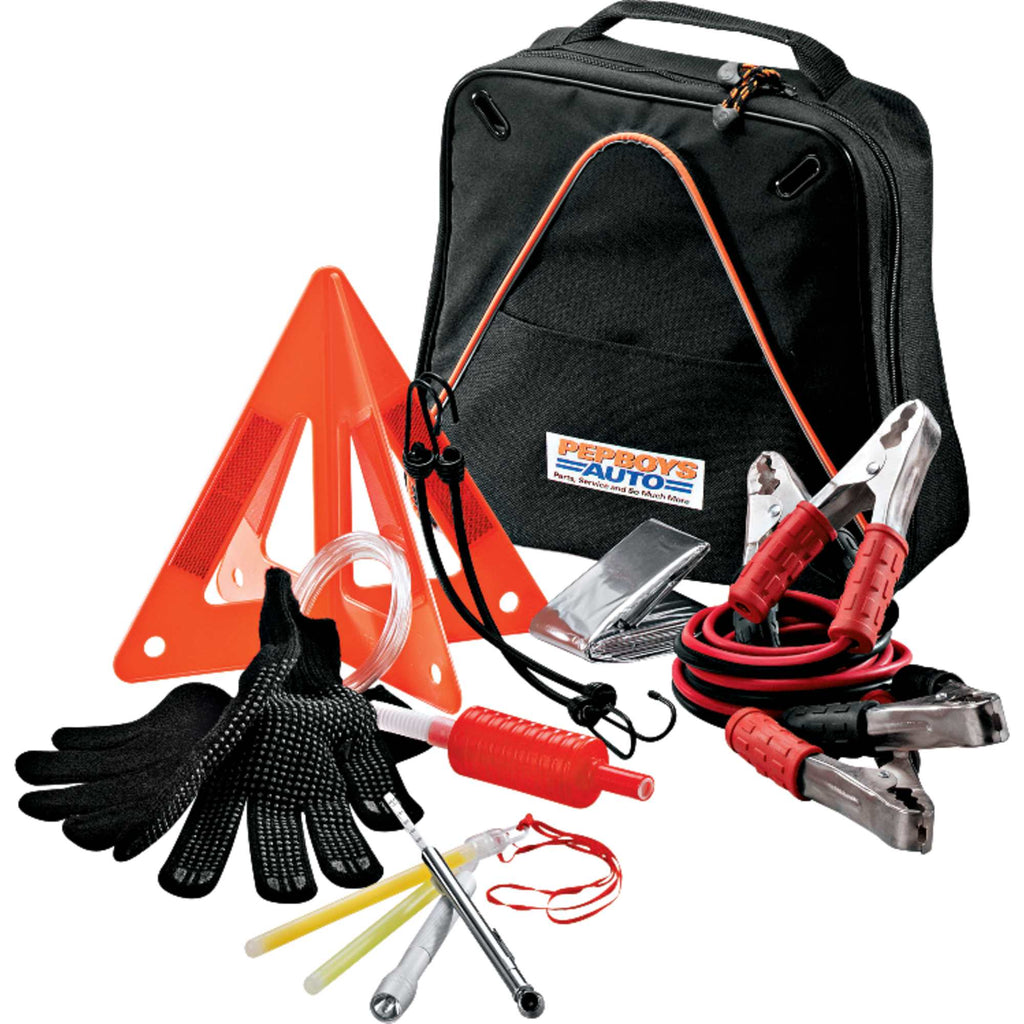 Highway Companion Roadside Kit, 12 Pieces Transfer - Black - Front