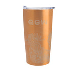 Himalayan Recycled Tumbler, Laser Engraved, 20 oz - Gold - Laser Engraving