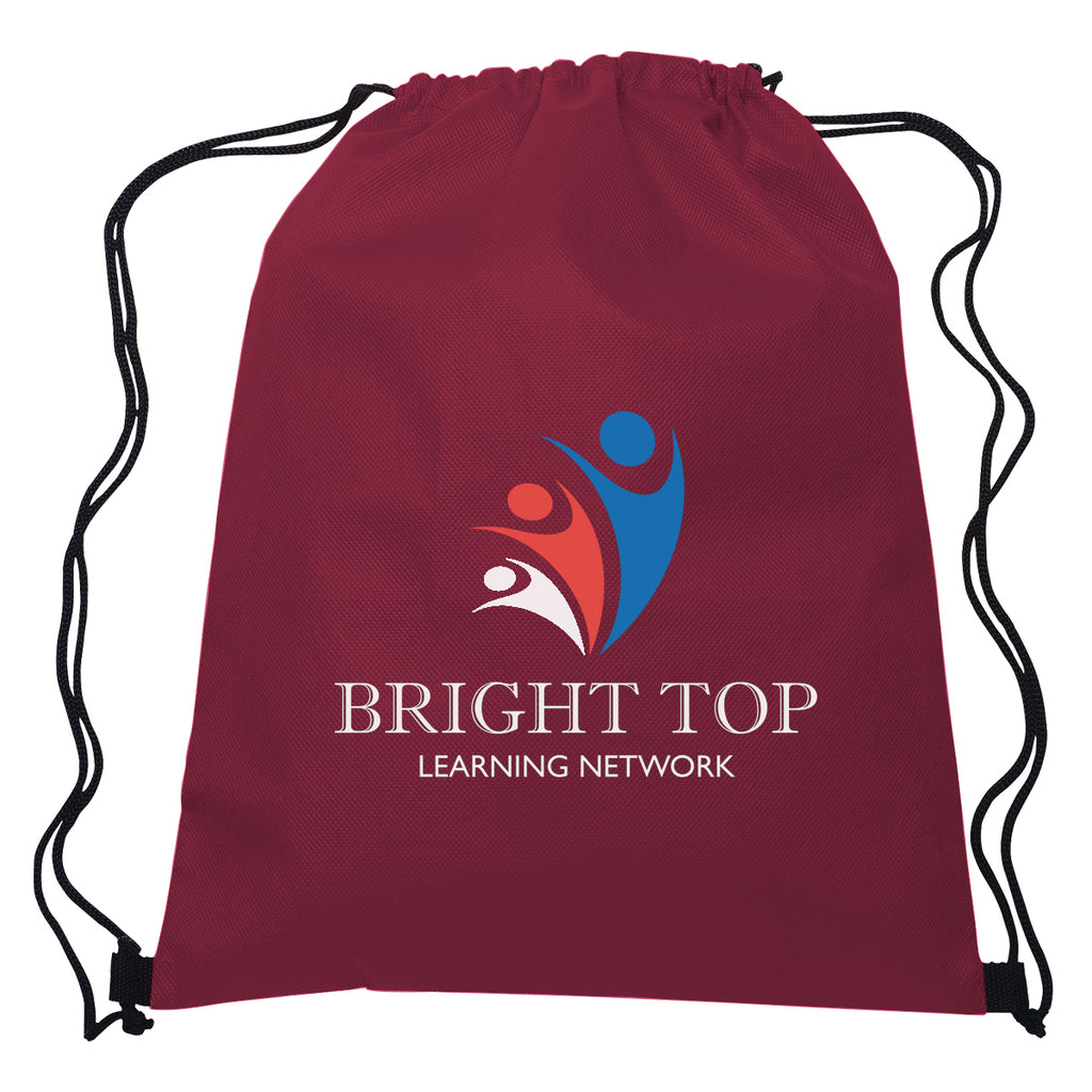 Hit Sports Pack, Non-Woven and Recycled - Maroon - Colorbrite