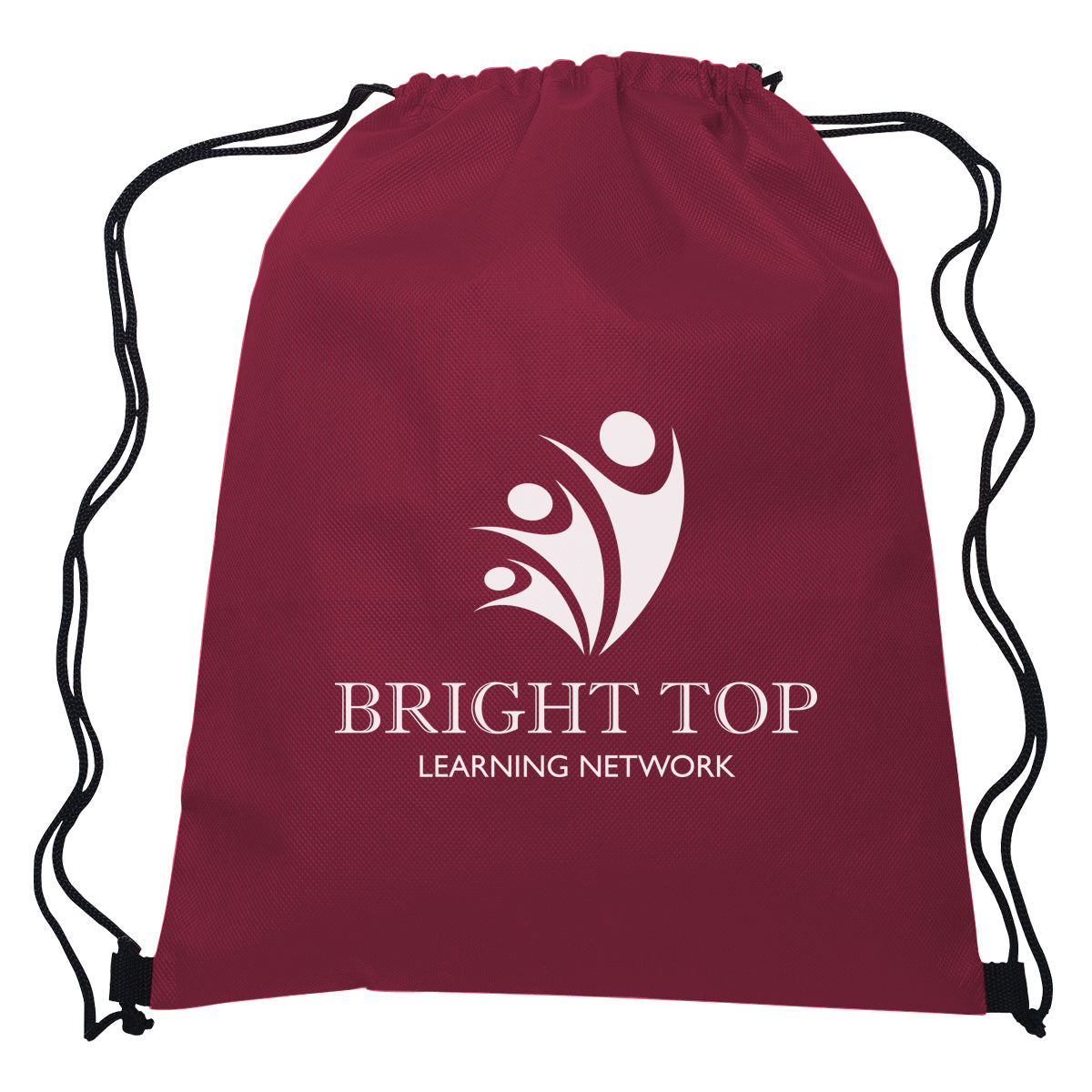 Hit Sports Pack, Non-Woven and Recycled - Maroon - Silk Screen