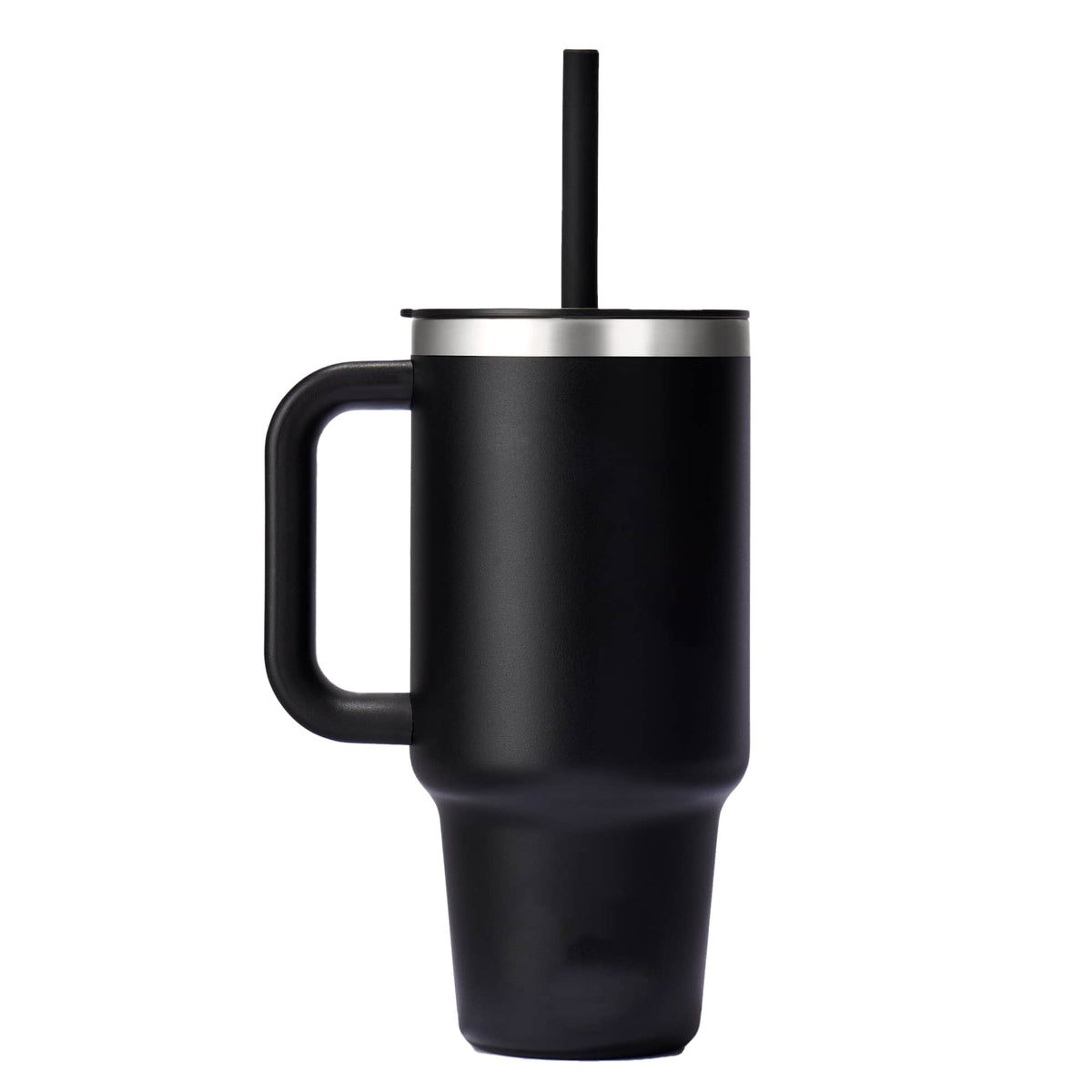 Hydro Flask All Around Travel Tumbler with Straw, 32 oz - Black - Back