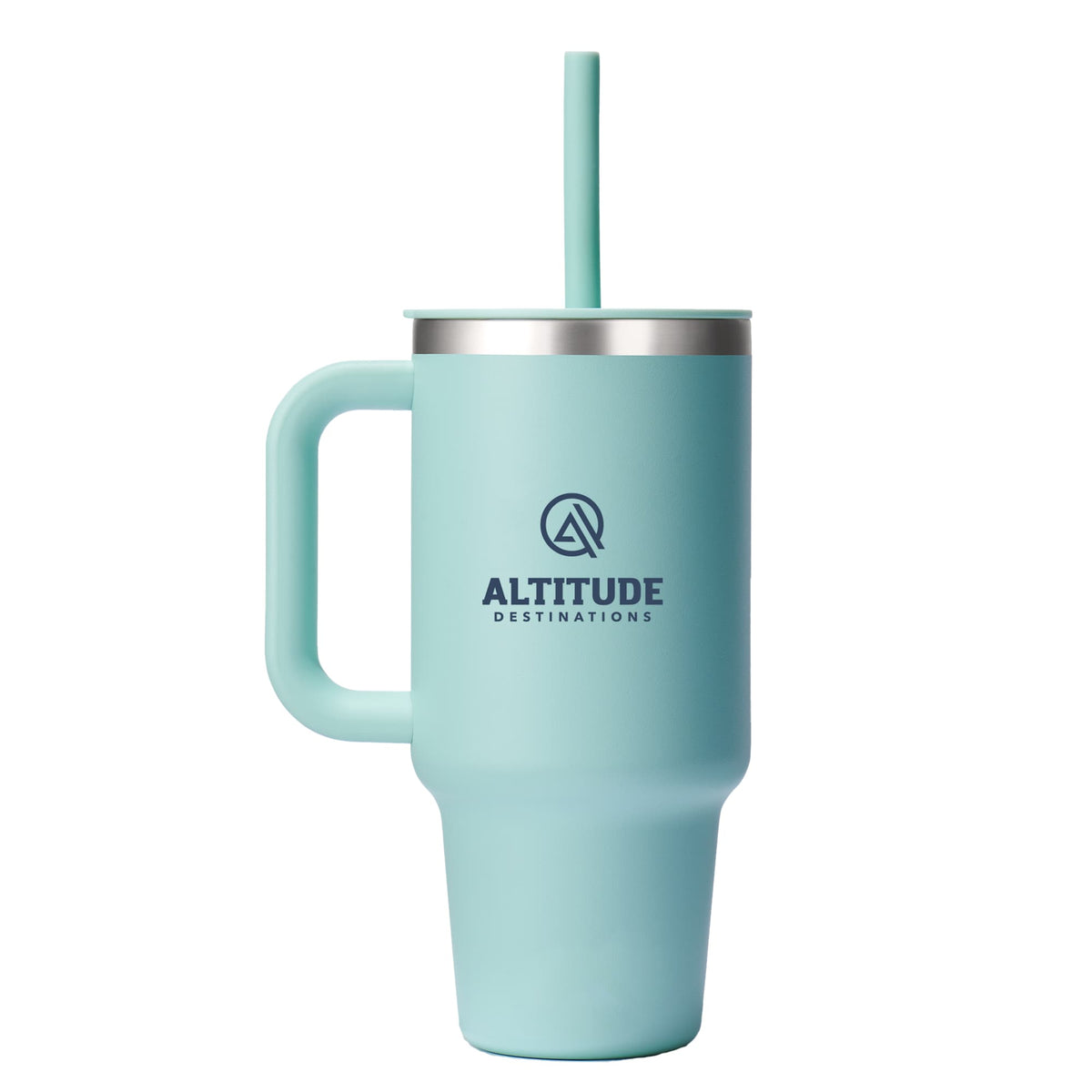 Hydro Flask All Around Travel Tumbler with Straw, 32 oz - Dew - Front