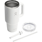Hydro Flask All Around Travel Tumbler with Straw, 32 oz - White - Detail