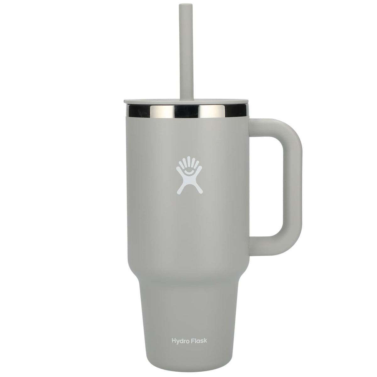 Hydro Flask All Around Travel Tumbler with Straw, 40 oz Laser Engraving - Birch - Back 3