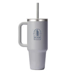 Hydro Flask All Around Travel Tumbler with Straw, 40 oz Laser Engraving - Birch - Front