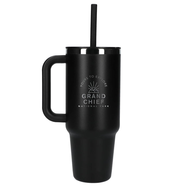 Hydro Flask All Around Travel Tumbler with Straw, 40 oz Laser Engraving