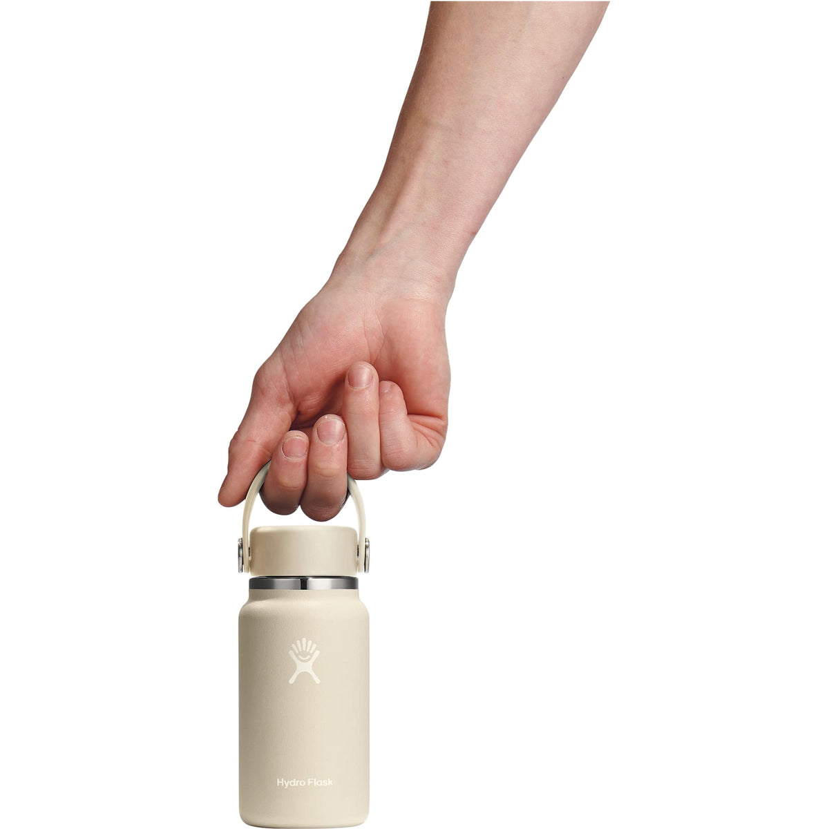 Hydro Flask Micro Hydro Mini Bottle, Oat, 6.7 oz - Oat - Back Lifestyle