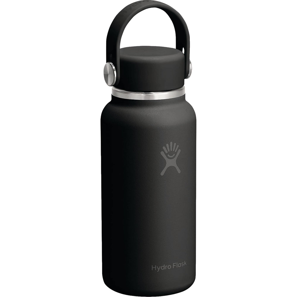Hydro Flask Micro Hydro Mini Bottle with FlexClip, 10 oz Laser Engraving - Black - Photo 2