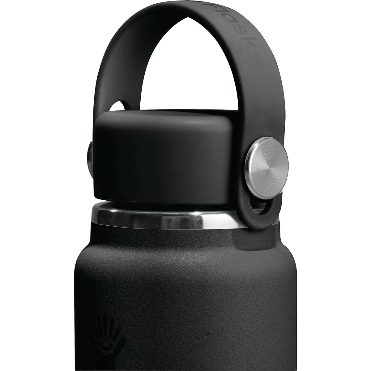 Hydro Flask Micro Hydro Mini Bottle with FlexClip, 10 oz Laser Engraving - Black - Photo 5