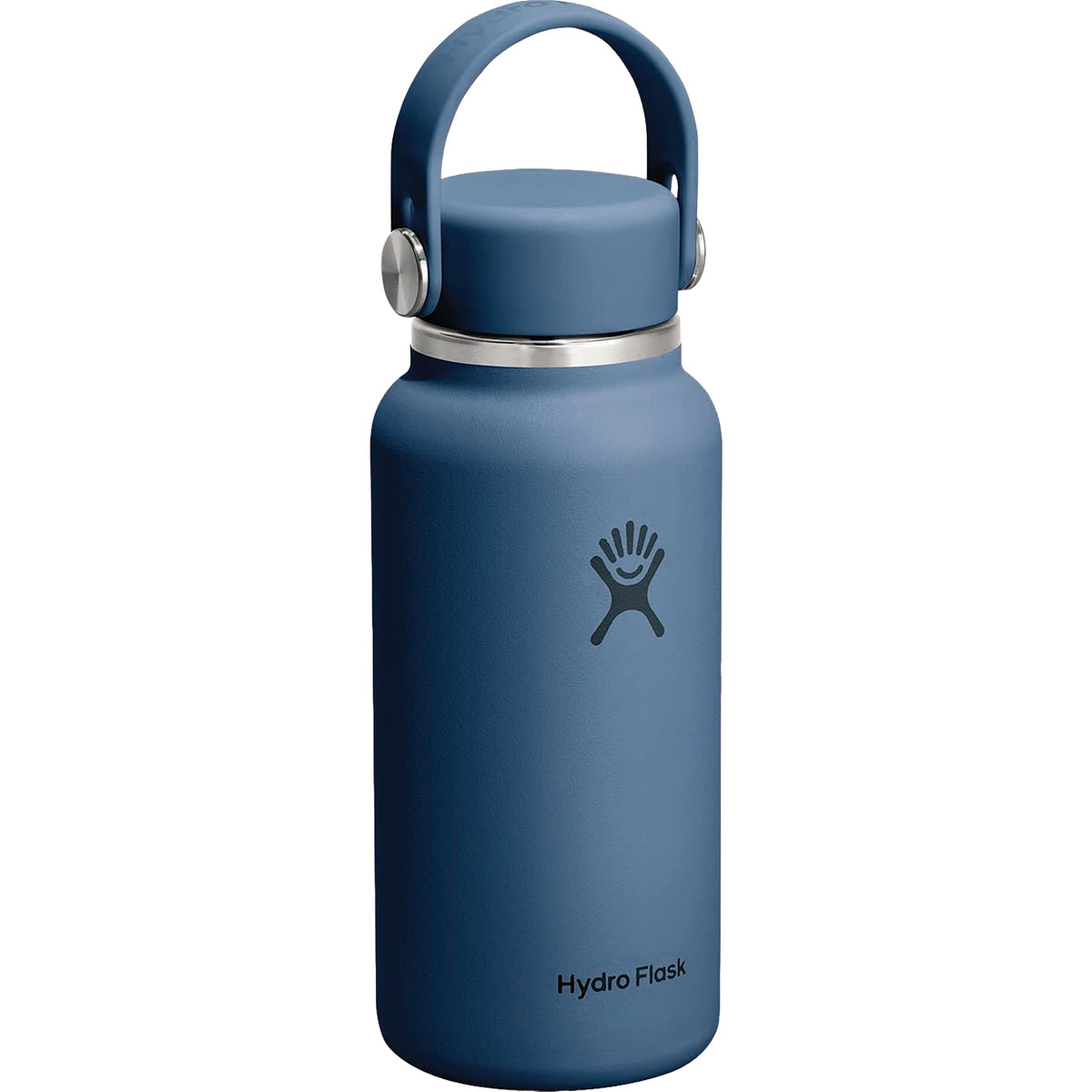Hydro Flask Micro Hydro Mini Bottle with FlexClip, 10 oz Laser Engraving - Harbor Blue - Photo 2