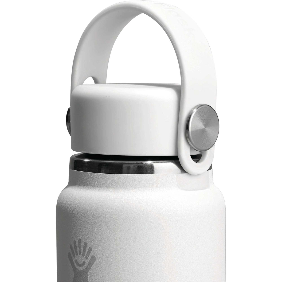 Hydro Flask Micro Hydro Mini Bottle with FlexClip, 10 oz Laser Engraving - White - Photo 4