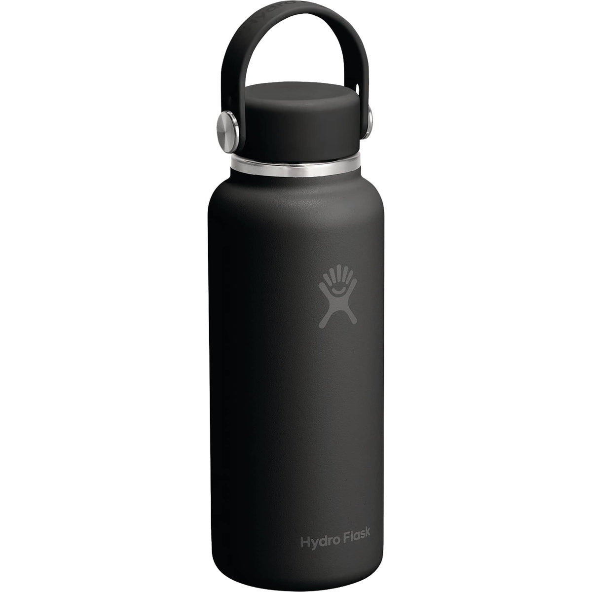 Hydro Flask Micro Hydro Mini Bottle with FlexClip, 13.5 oz Laser Engraving - Black - Photo 2